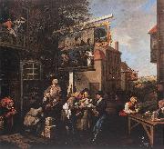 HOGARTH, William Soliciting Votes s Spain oil painting artist
